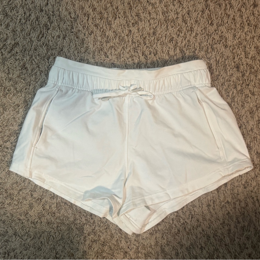 lululemon athletica White Athletic Shorts